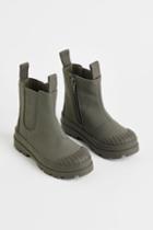 H & M - Chelsea Boots - Green