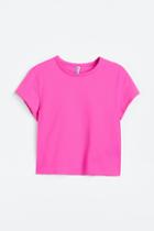 H & M - Cotton Jersey T-shirt - Pink