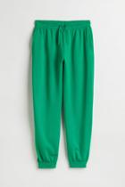 H & M - High Waist Joggers - Green