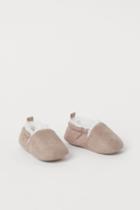 H & M - Soft Slippers - Brown