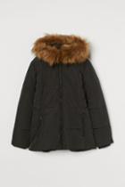 H & M - Padded Jacket - Black