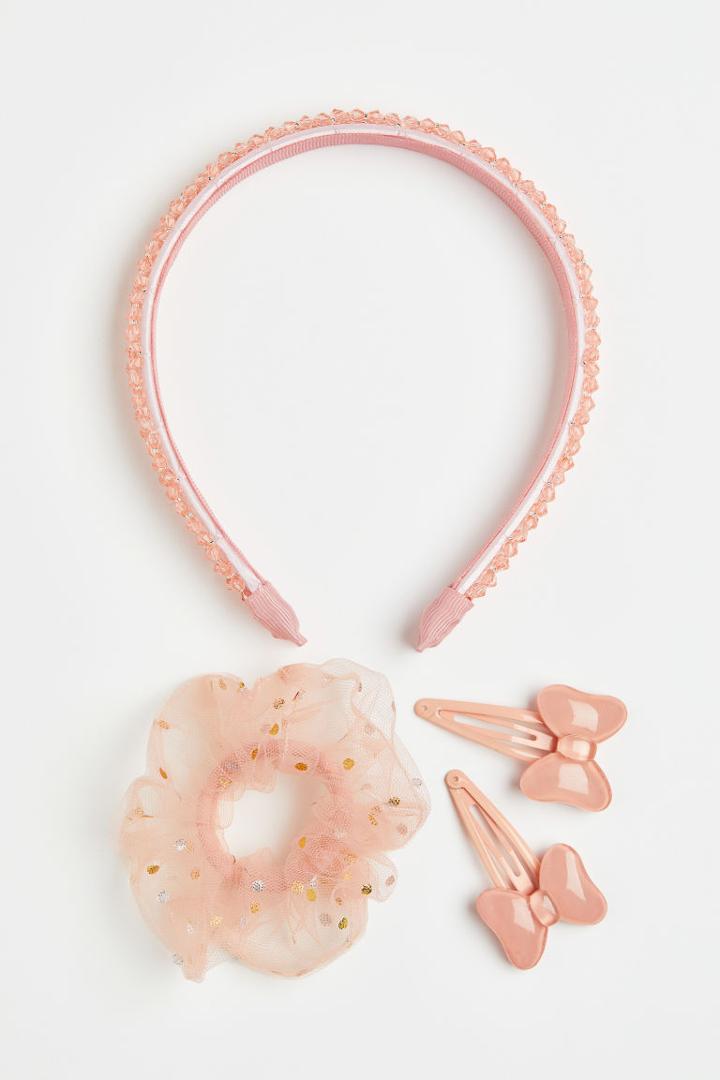 H & M - Hair Set - Pink
