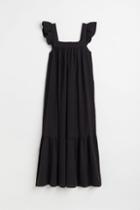 H & M - Seersucker Dress - Black