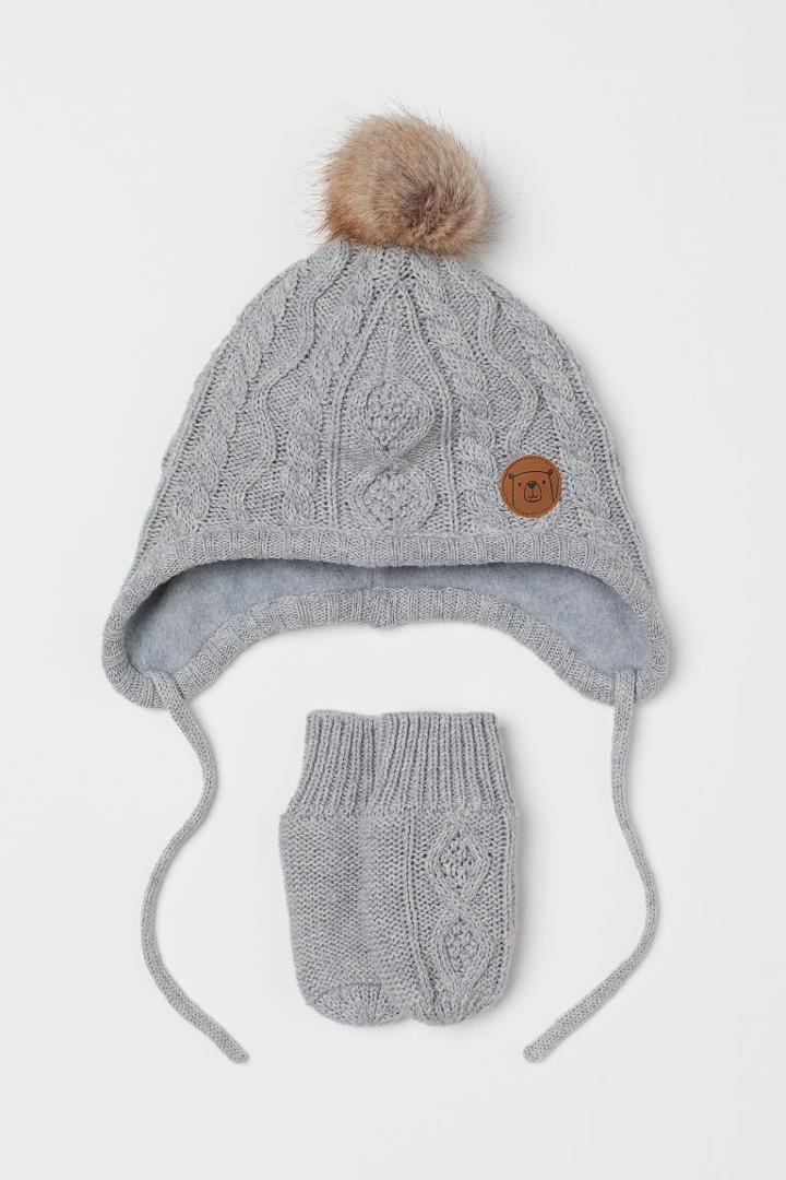 H & M - 2-piece Set - Gray