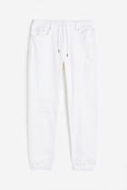 H & M - Hybrid Regular Tapered Joggers - White