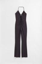 H & M - Halterneck Jumpsuit - Black