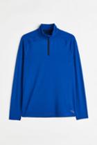 H & M - Long-sleeved Sports Shirt - Blue