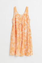 H & M - Mama Low-backed Dress - Yellow