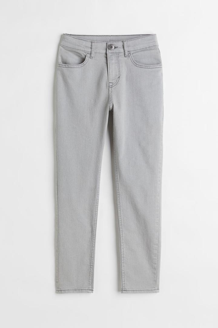 H & M - Comfort Stretch Skinny Fit Jeans - Gray