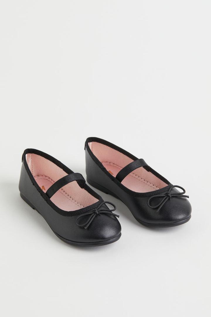 H & M - Ballet Flats - Black