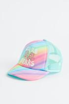 H & M - Motif-detail Cap - Turquoise