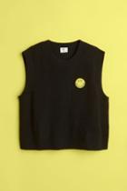 H & M - H & M+ Knit Sweater Vest - Black