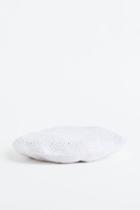 H & M - Crochet-look Beret - White