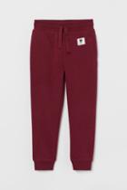 H & M - Joggers - Red