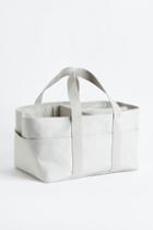 H & M - Cotton Canvas Changing Bag - Gray