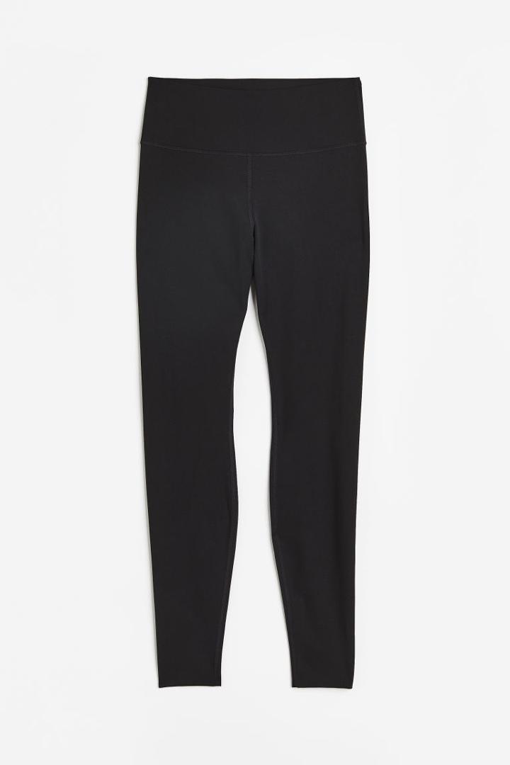 H & M - Shapemove&trade; Tall Fit Sports Leggings - Black