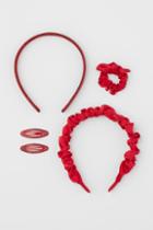 H & M - Hair Set - Red