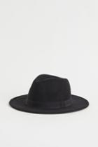 H & M - Felt Hat - Black