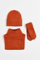 H & M - 3-piece Set - Orange