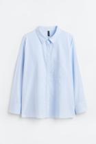 H & M - H & M+ Oxford Overshirt - Blue