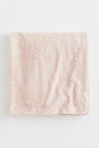 H & M - Fleece Throw - Pink