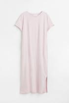 H & M - Mama Cotton T-shirt Dress - Pink