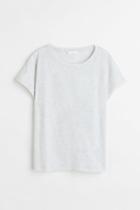 H & M - Cotton T-shirt - Gray