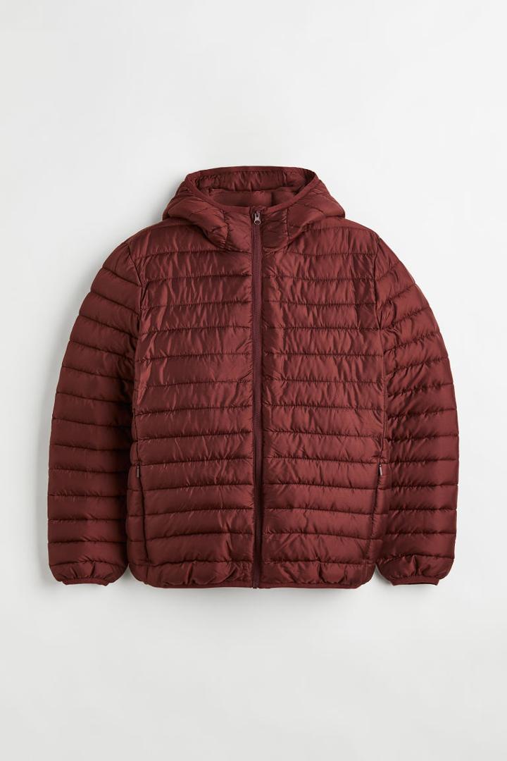 H & M - Lightweight Puffer Jacket - Beige