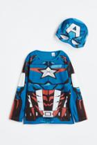 H & M - 2-piece Superhero Set - Turquoise