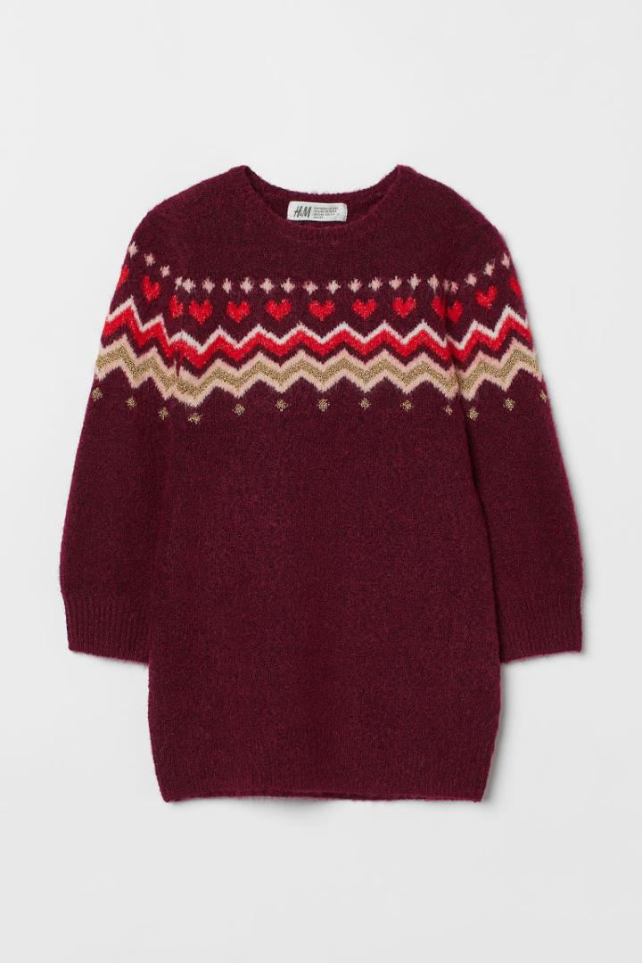 H & M - Knit Dress - Red