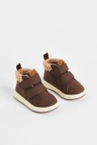 H & M - Warm-lined High Tops - Brown