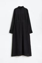 H & M - Chiffon Dress - Black