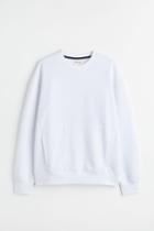 H & M - Warm Sports Sweatshirt - White