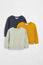 H & M - 3-pack Sweatshirts - Green