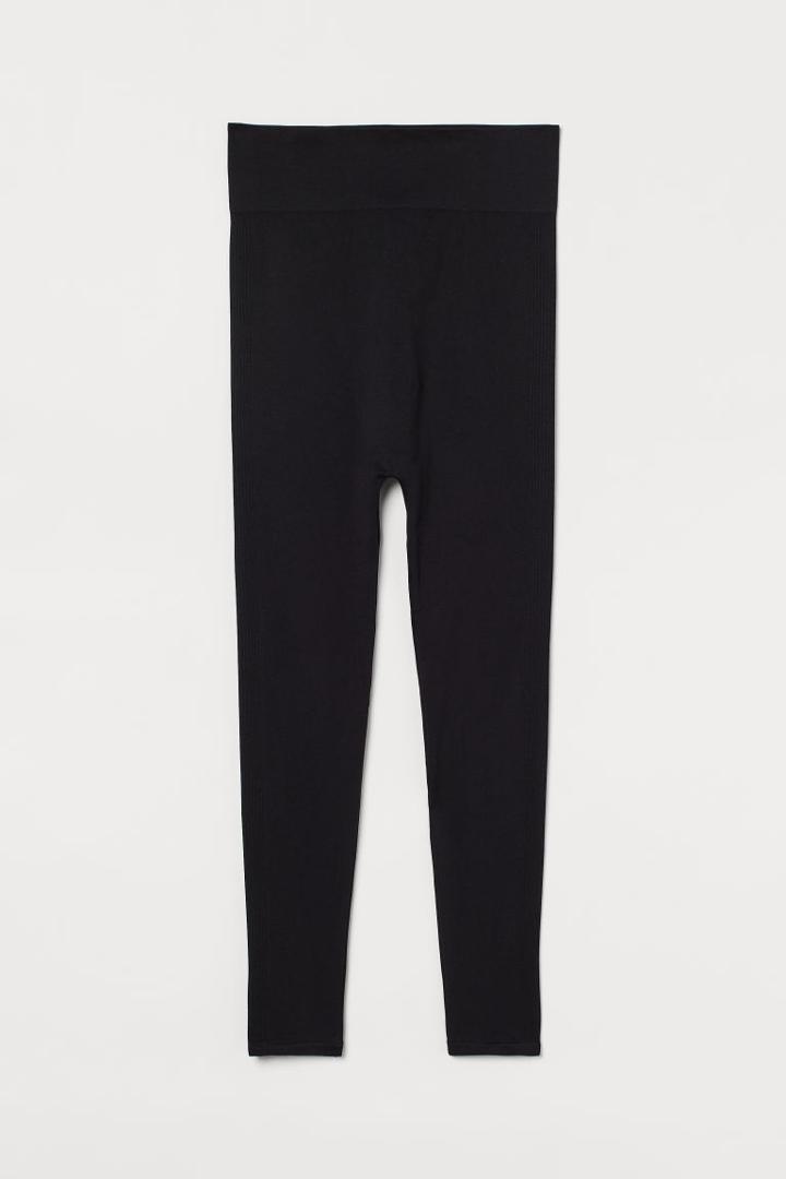 H & M - Mama Seamless Leggings - Black