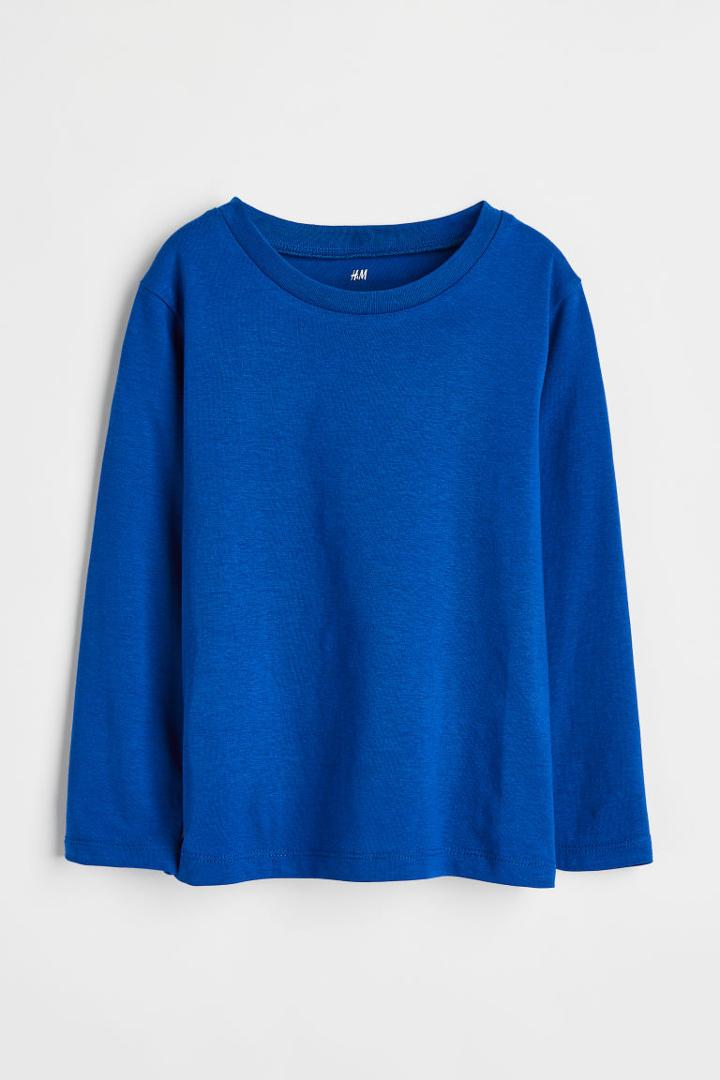 H & M - Jersey Shirt - Blue
