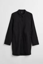 H & M - H & M+ Twill Shirt Dress - Black