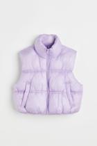 H & M - Puffer Vest - Purple