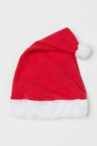 H & M - Fleece Santa Hat - Red