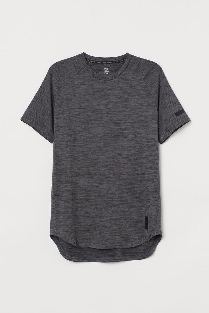 H & M - Sports Shirt In Drymove&trade; - Gray