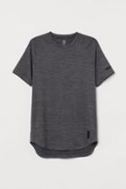 H & M - Sports Shirt In Drymove&trade; - Gray