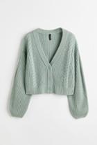 H & M - Knit Cardigan - Green