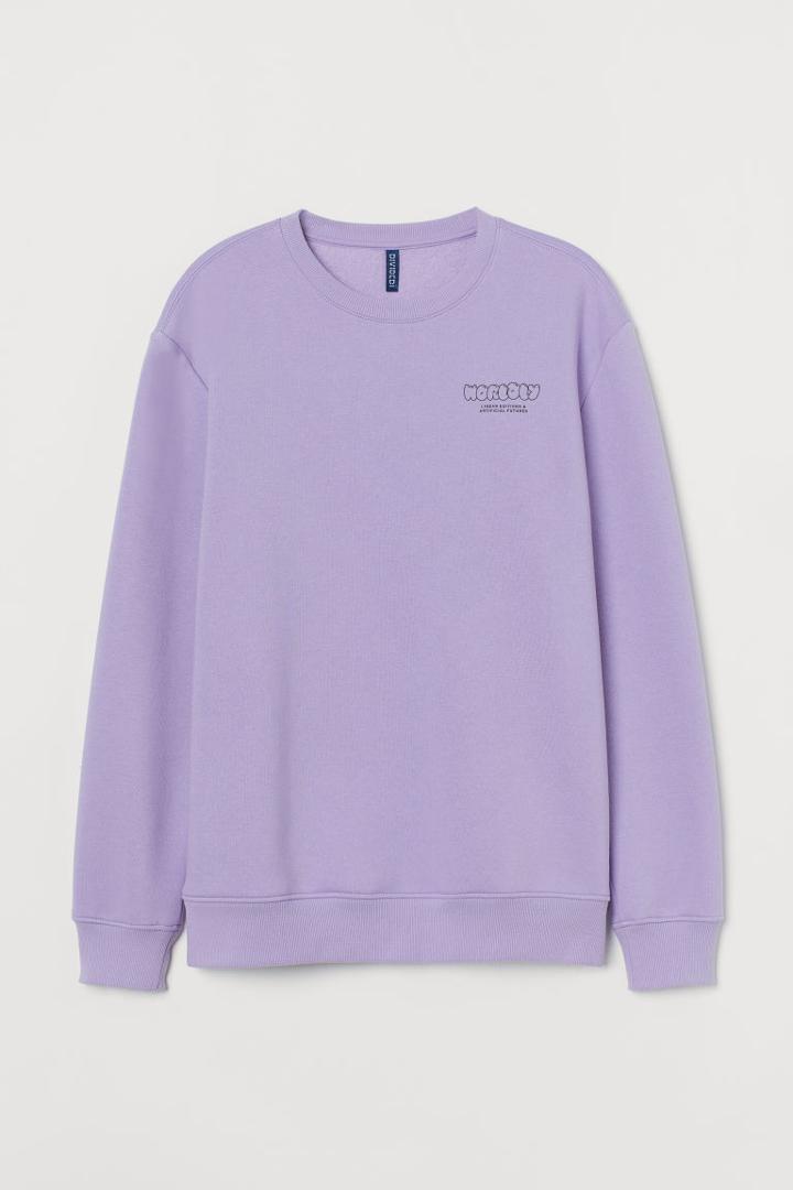 H & M - Sweatshirt - Purple
