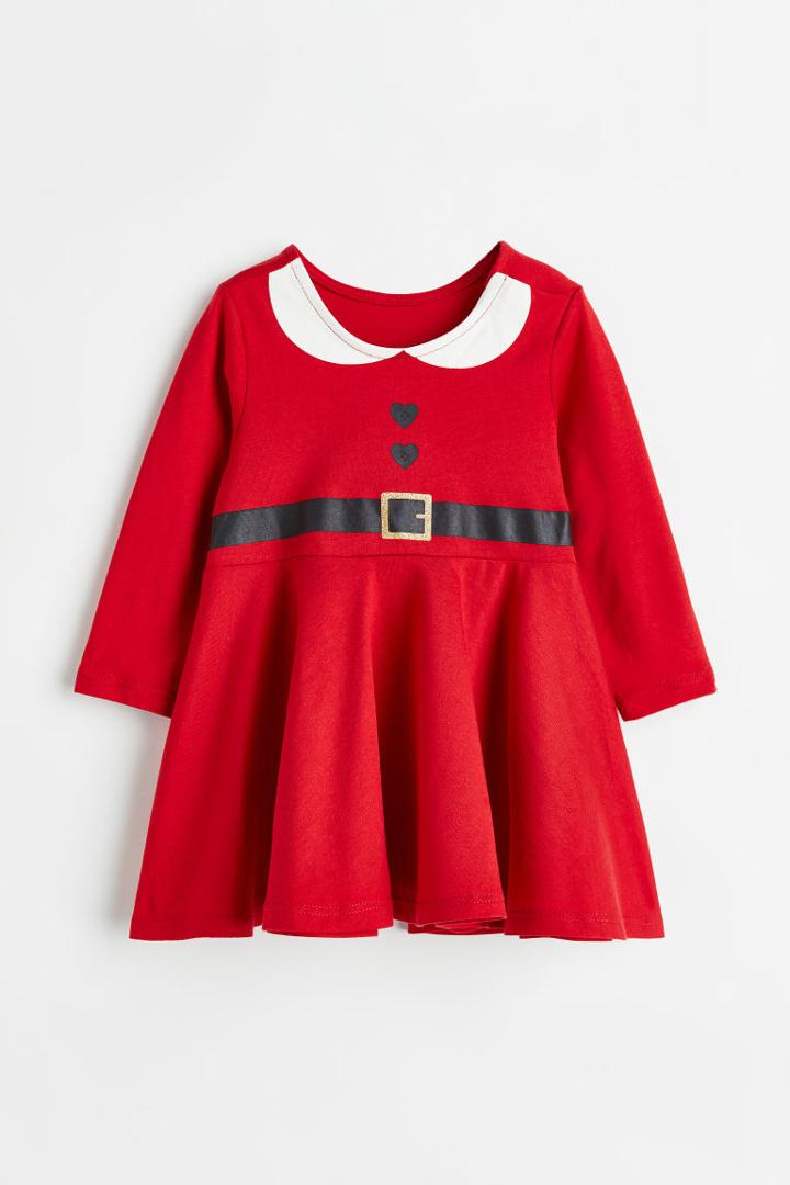 H & M - Santa Dress - Red