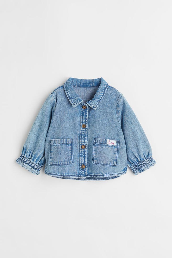 H & M - Denim Blouse - Blue