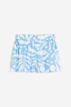 H & M - Crped Beach Shorts - White