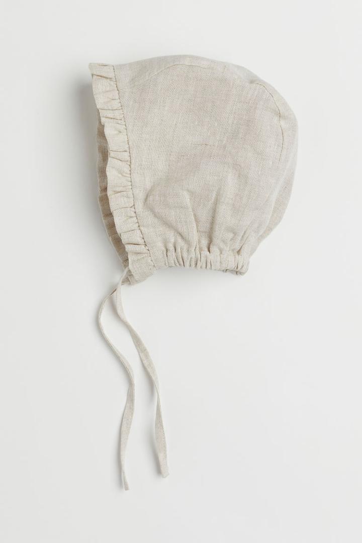 H & M - Cotton Hat - Beige