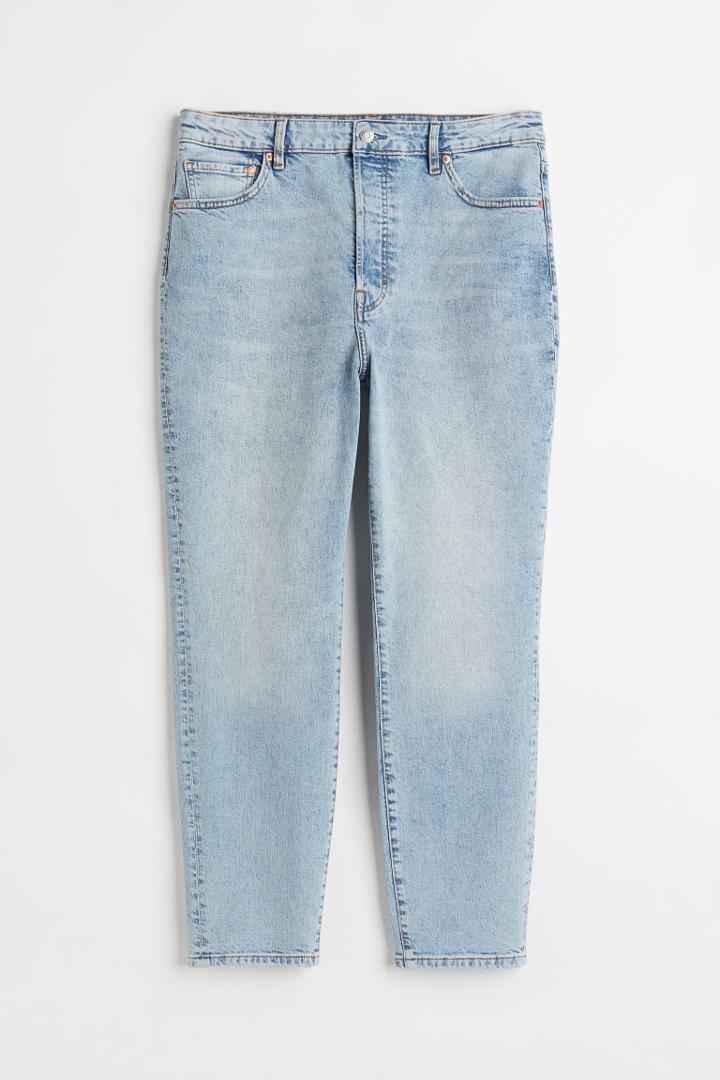 H & M - H & M+ Mom Ultra High Jeans - Blue