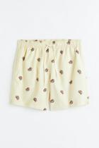 H & M - Patterned Swim Shorts - Beige