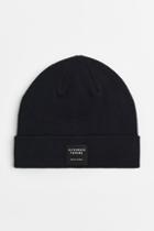 H & M - Fine-knit Hat - Black